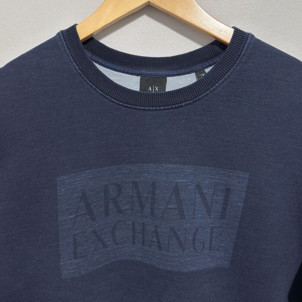 Armani Exchange AX Crewneck Sweatshirt Size XL - Picture 2 of 4